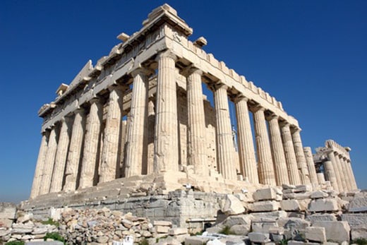 De Parthenon, in Athene