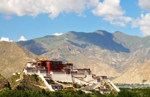 Lhasa in Tibet