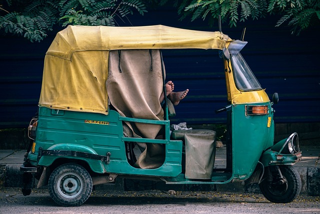 tuktuk in India
